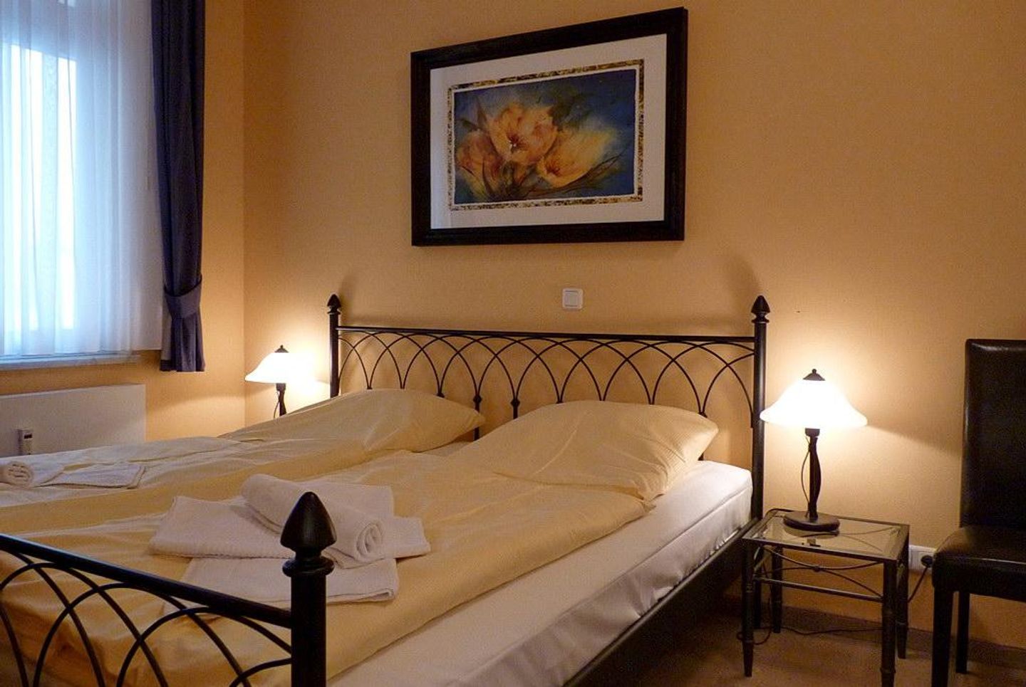 Dünenschloss Dünenschloss 1-02 Kühlungsborn - Schlafzimmer mit Doppelbett