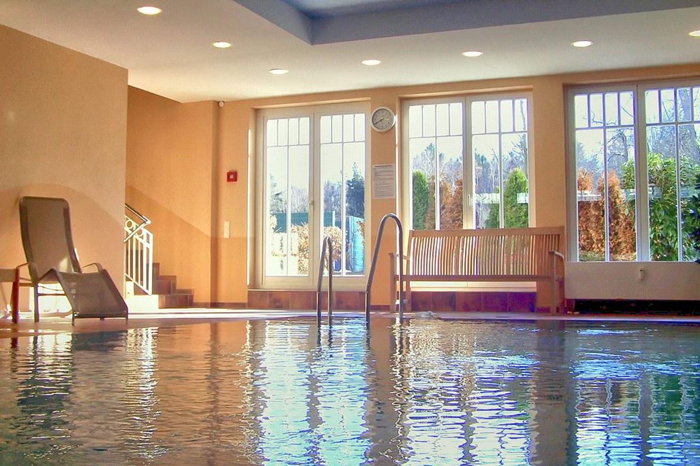 Dünenschloss Dünenschloss 1-02 Kühlungsborn - Wellness, Pool und Saunabereich