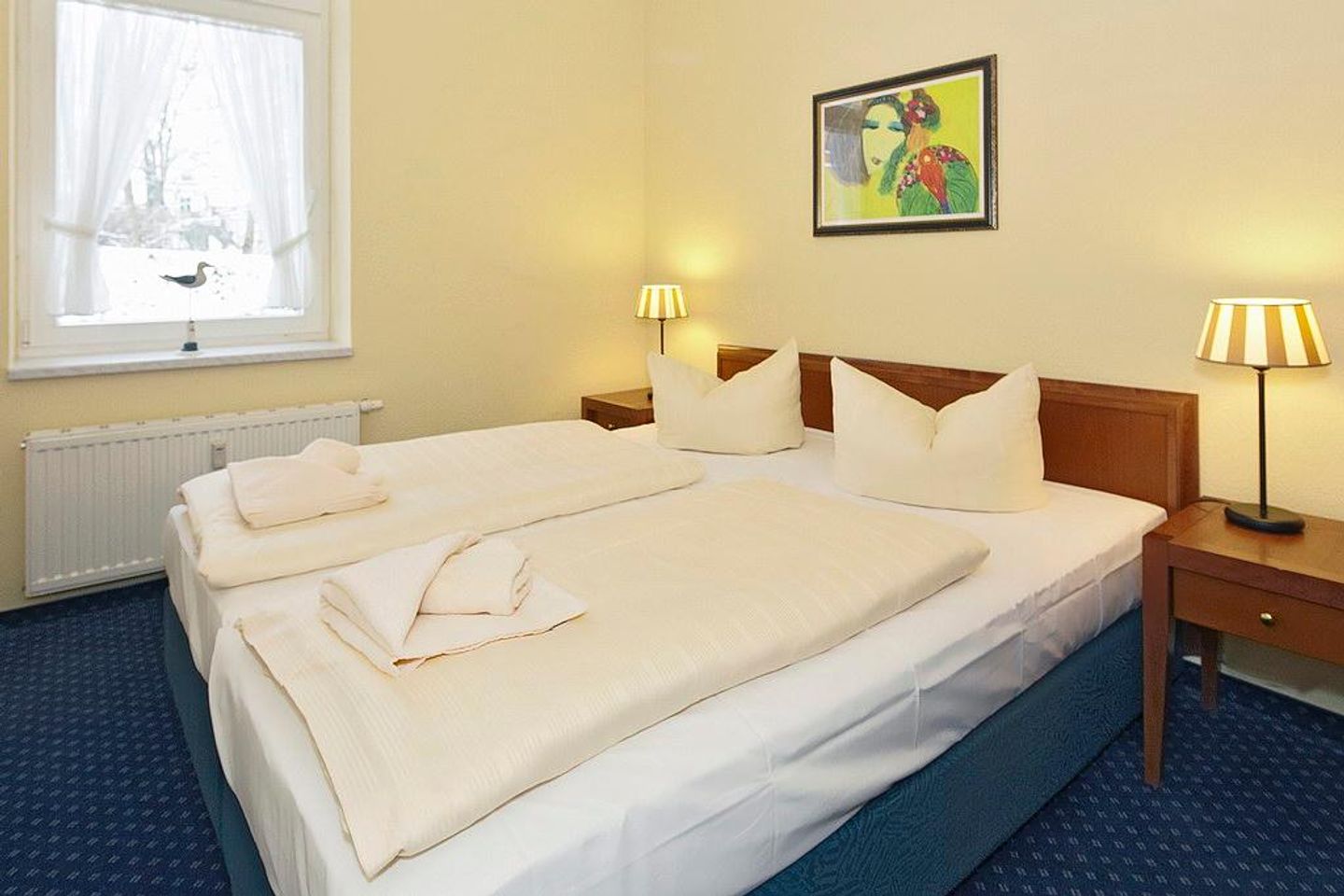 Villa Aegir Villa Aegir 104 Usedom - Schlafzimmer mit Doppelbett