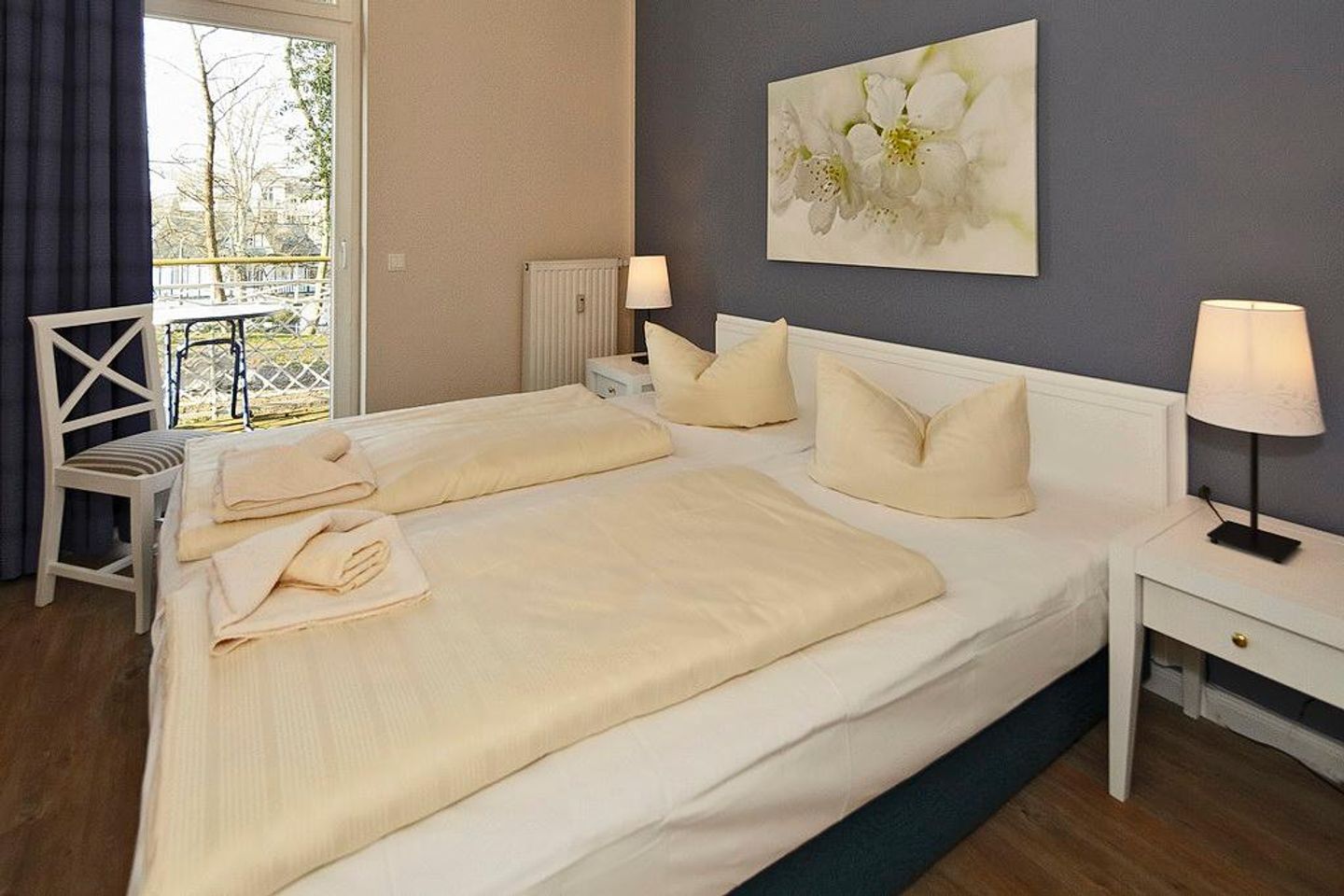 Villa Aegir Villa Aegir 114 Usedom - Schlafzimmer mit Doppelbett