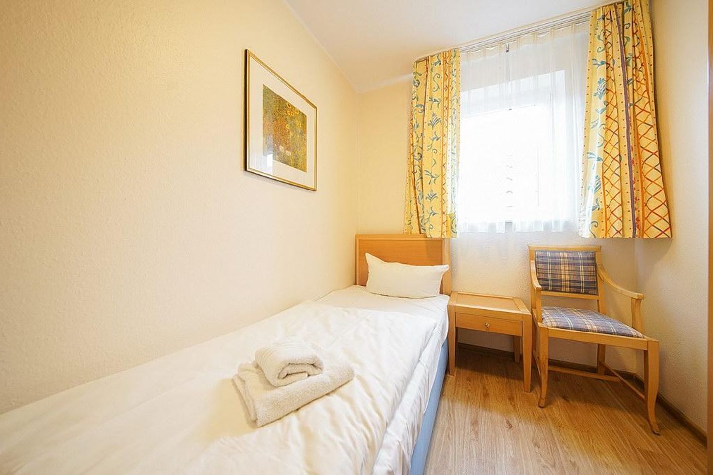 Hus Inselkieker Hus Inselkieker 322 Schillig - Schlafzimmer mit Einzelbett