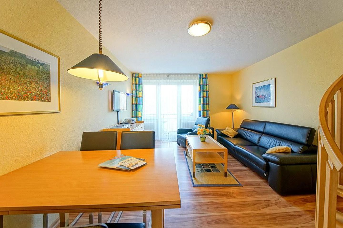 Hus Inselkieker Hus Inselkieker 214 Schillig - Wohnbereich mit Sitzgelegenheit