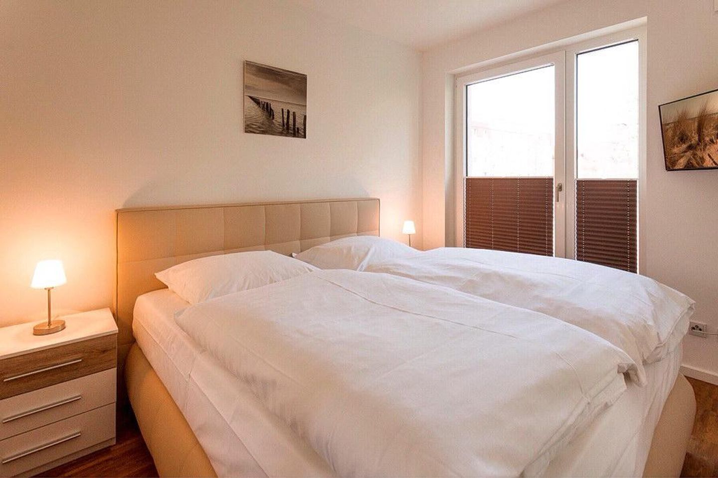 DünenResort Binz DünenResort Binz 115 Rügen - Schlafzimmer mit Doppelbett