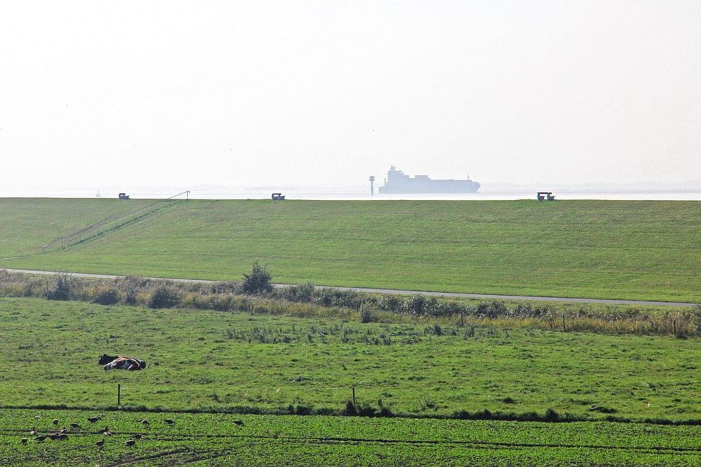 Resort Deichgraf Resort Deichgraf 31-15 Wremen - Balkon mit Ausblick