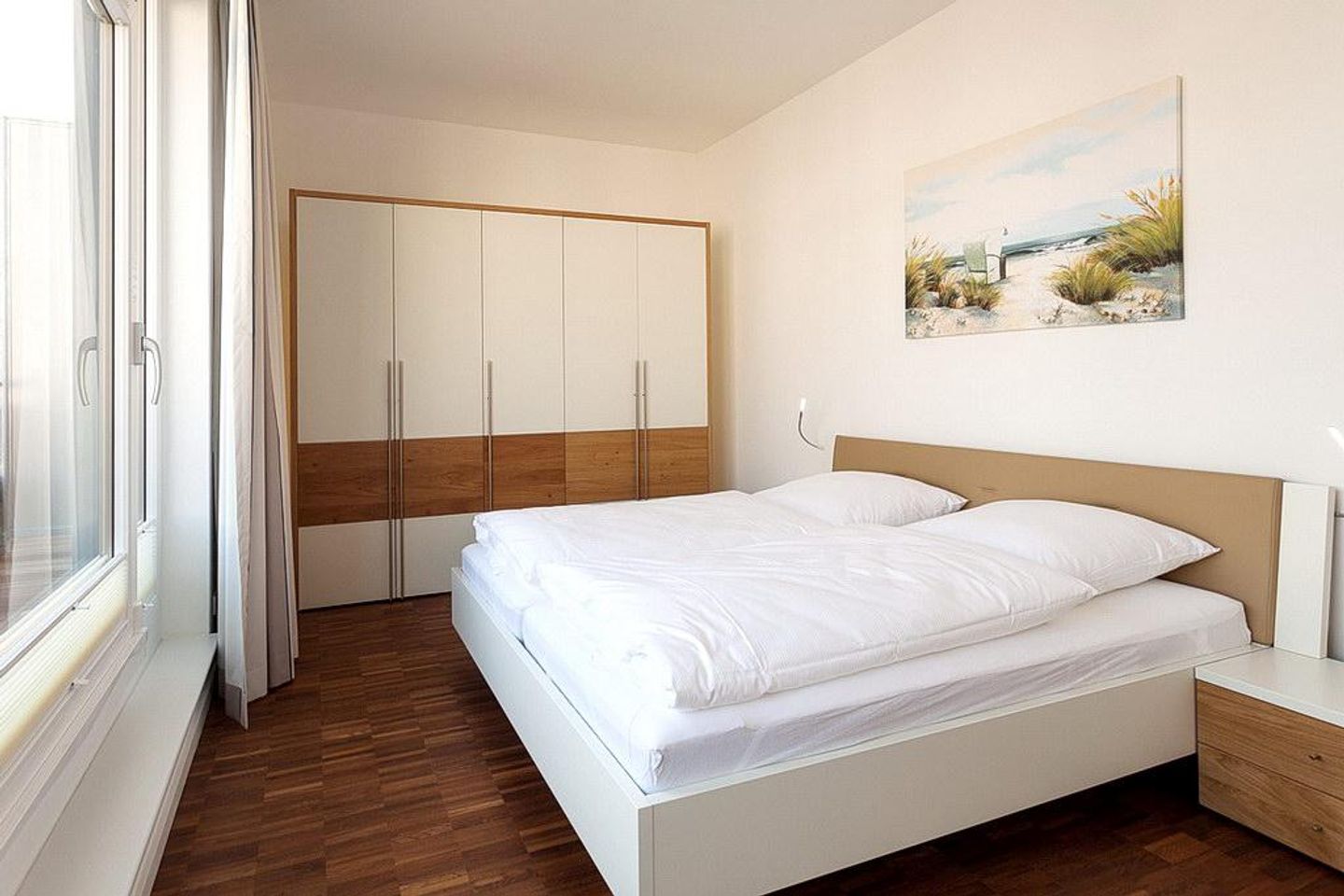 DünenResort Binz DünenResort Binz 436 Rügen - Schlafzimmer mit Doppelbett