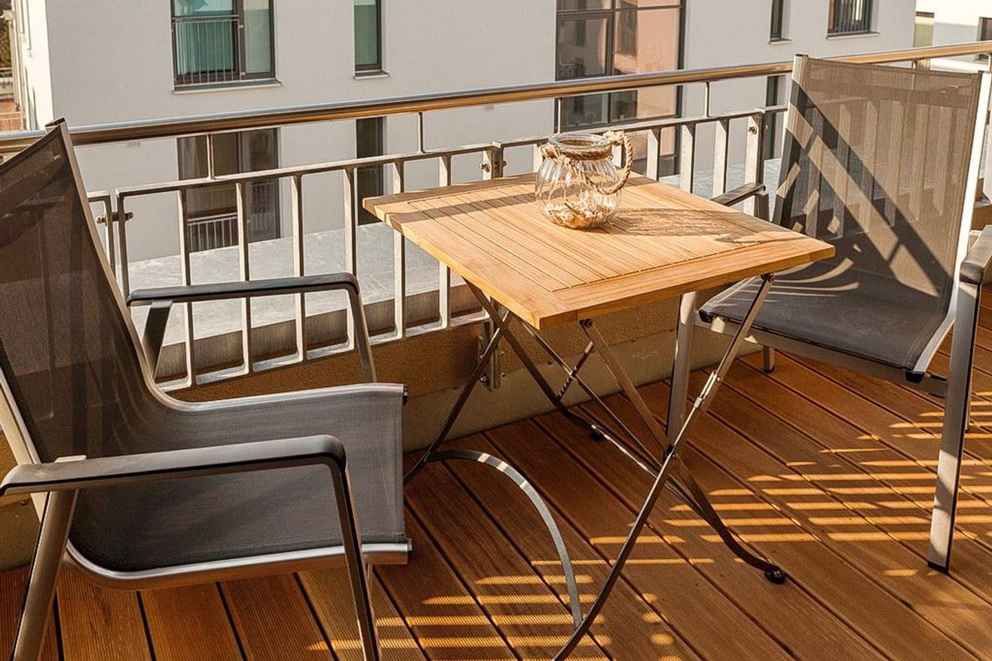 DünenResort Binz DünenResort Binz 436 Rügen - Balkon mit Gartenmöbeln