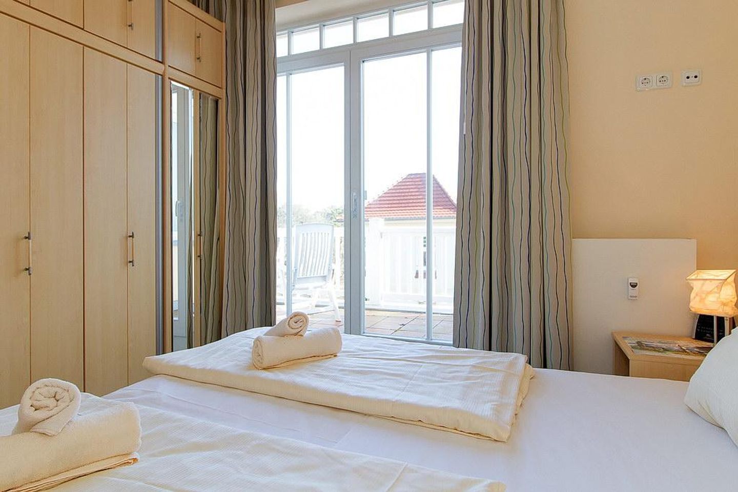 Dünenschloss Dünenschloss 1-40 Kühlungsborn - Schlafzimmer mit Doppelbett