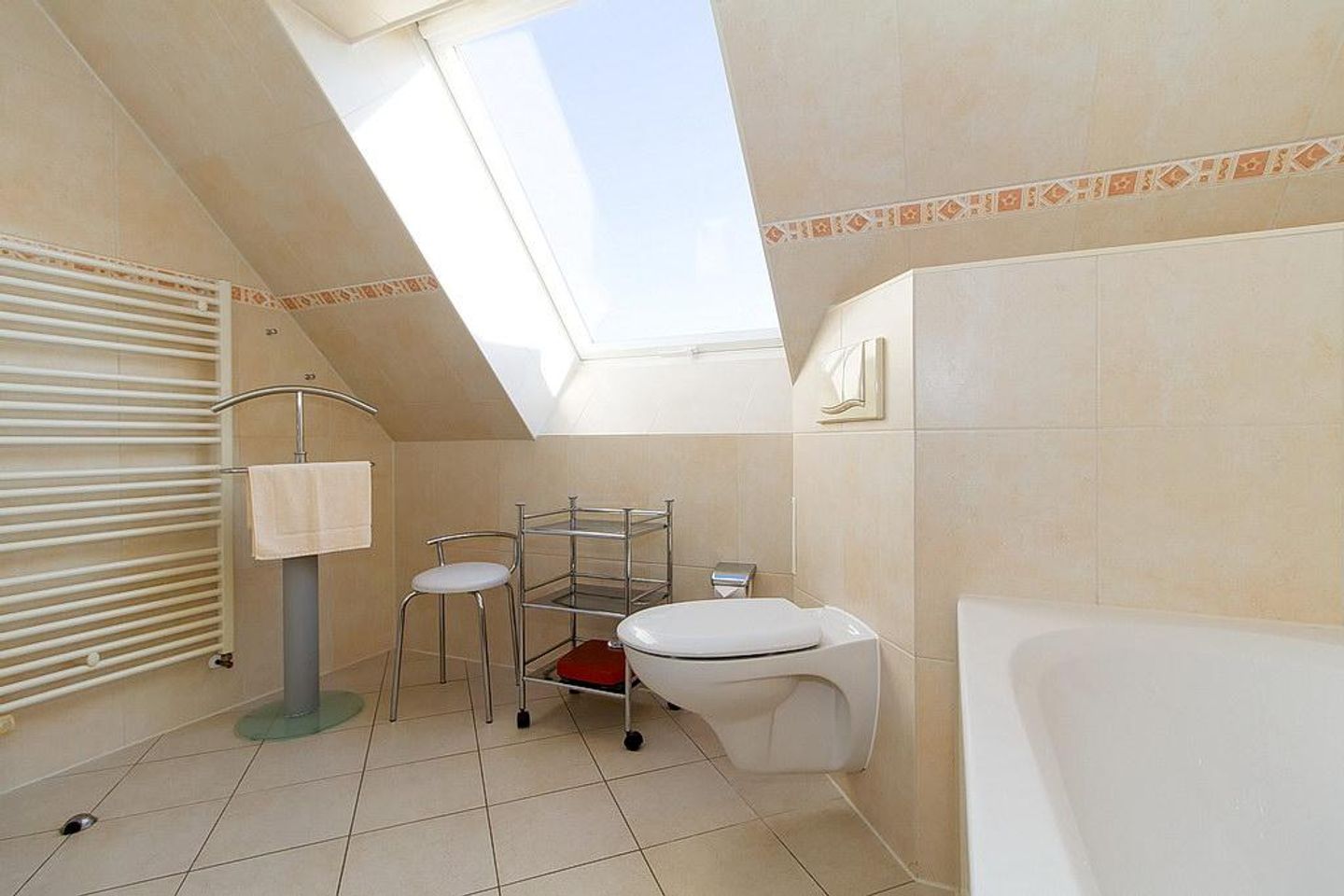 Dünenschloss Dünenschloss 1-40 Kühlungsborn - Badezimmer mit Duschwanne