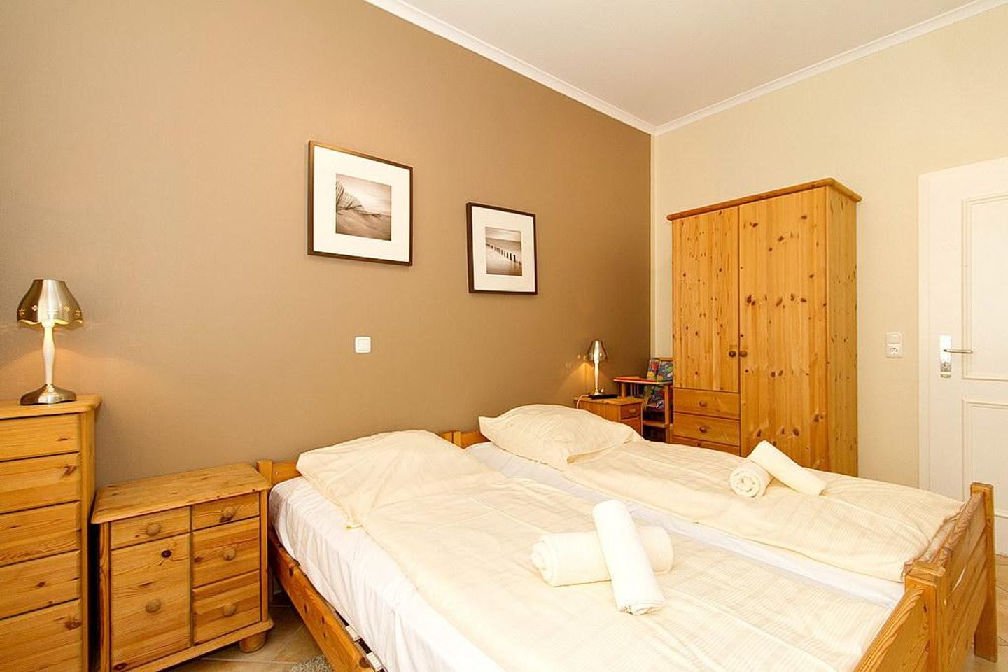 Dünenschloss Dünenschloss 1-07 Kühlungsborn - Schlafzimmer mit Doppelbett