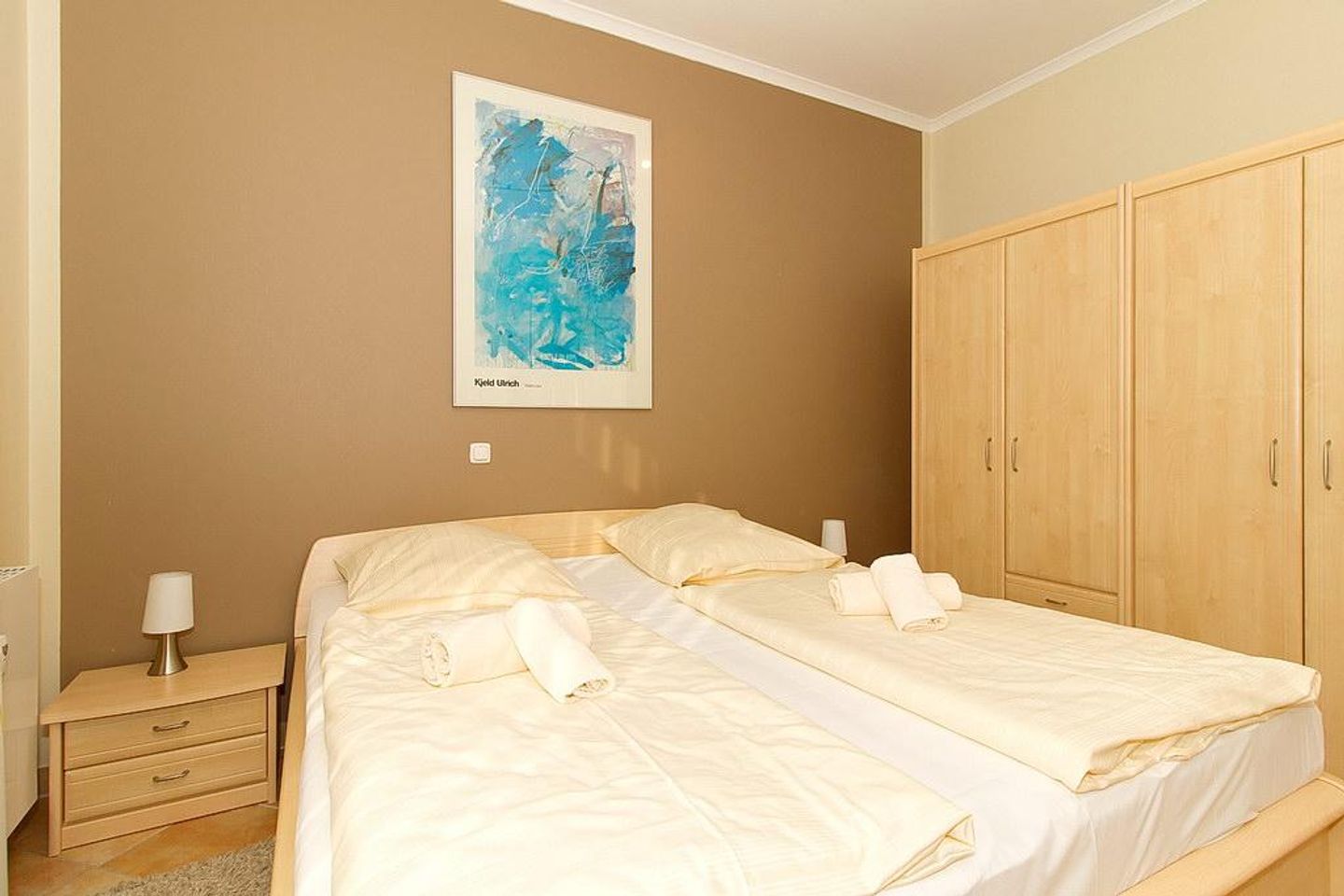 Dünenschloss Dünenschloss 1-07 Kühlungsborn - Schlafzimmer mit Doppelbett