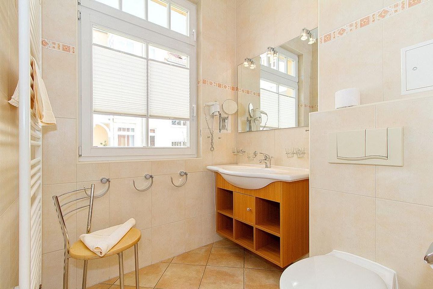 Dünenschloss Dünenschloss 1-07 Kühlungsborn - Badezimmer mit Dusche