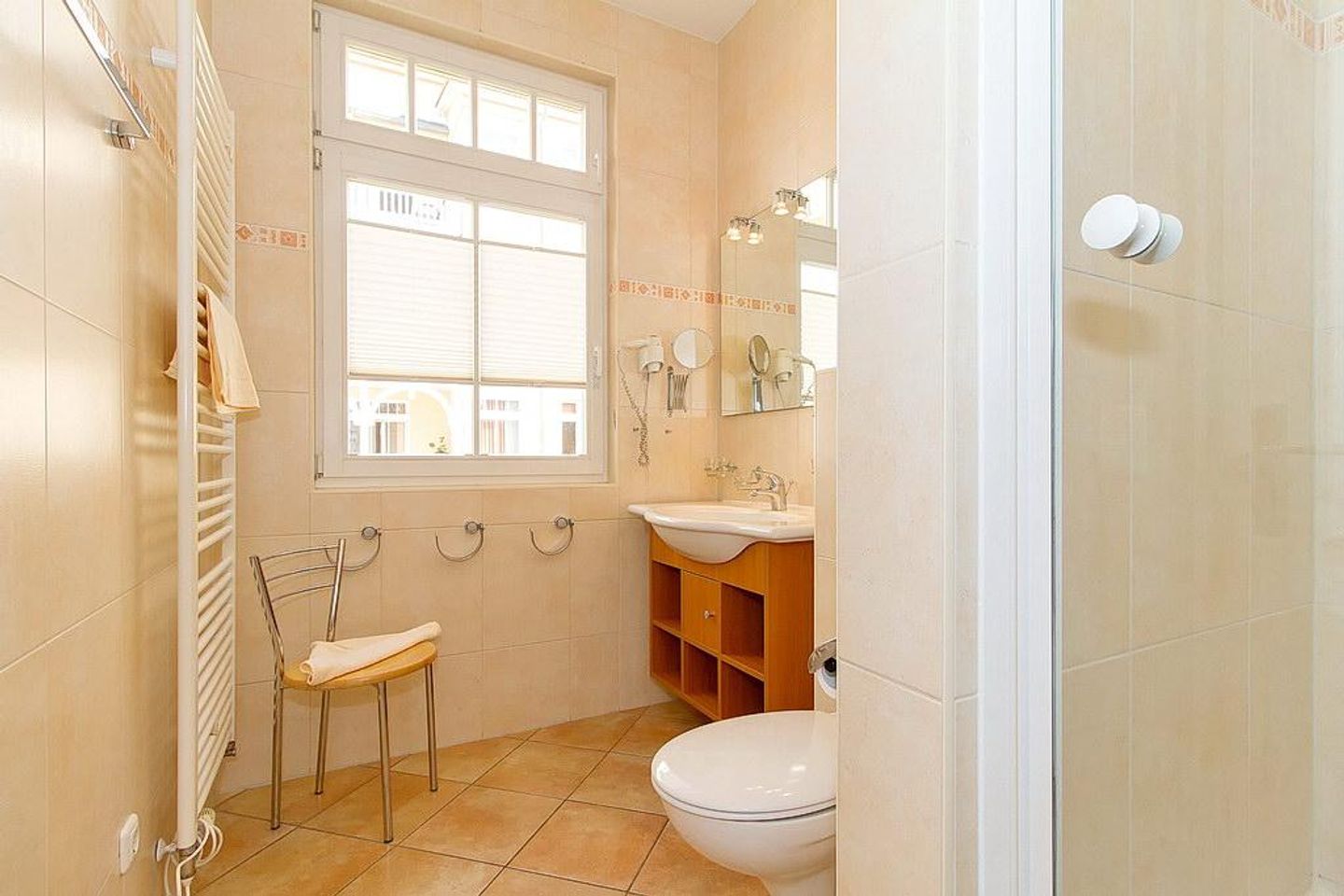 Dünenschloss Dünenschloss 1-07 Kühlungsborn - Badezimmer mit Dusche