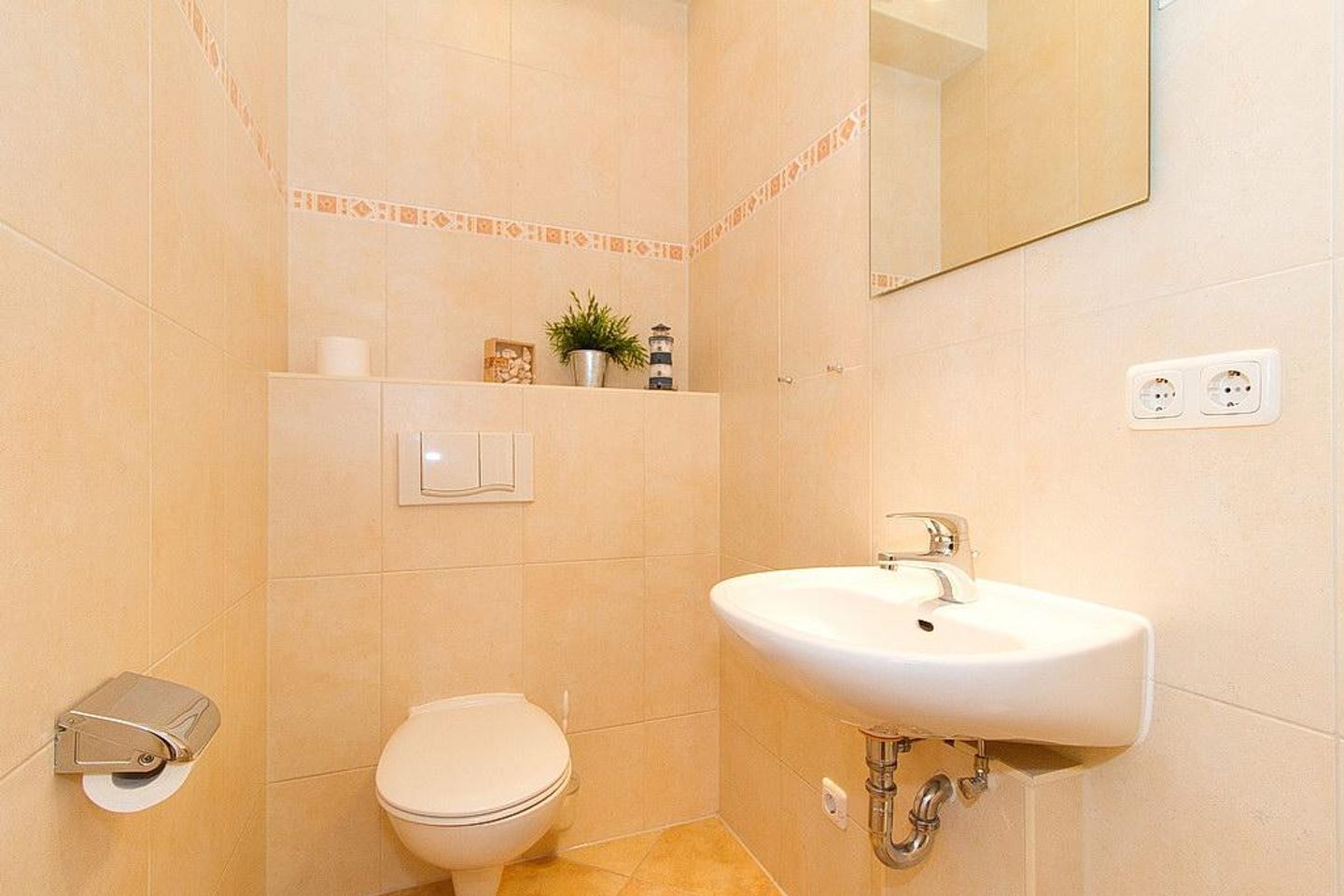 Dünenschloss Dünenschloss 1-07 Kühlungsborn - Badezimmer mit Dusche