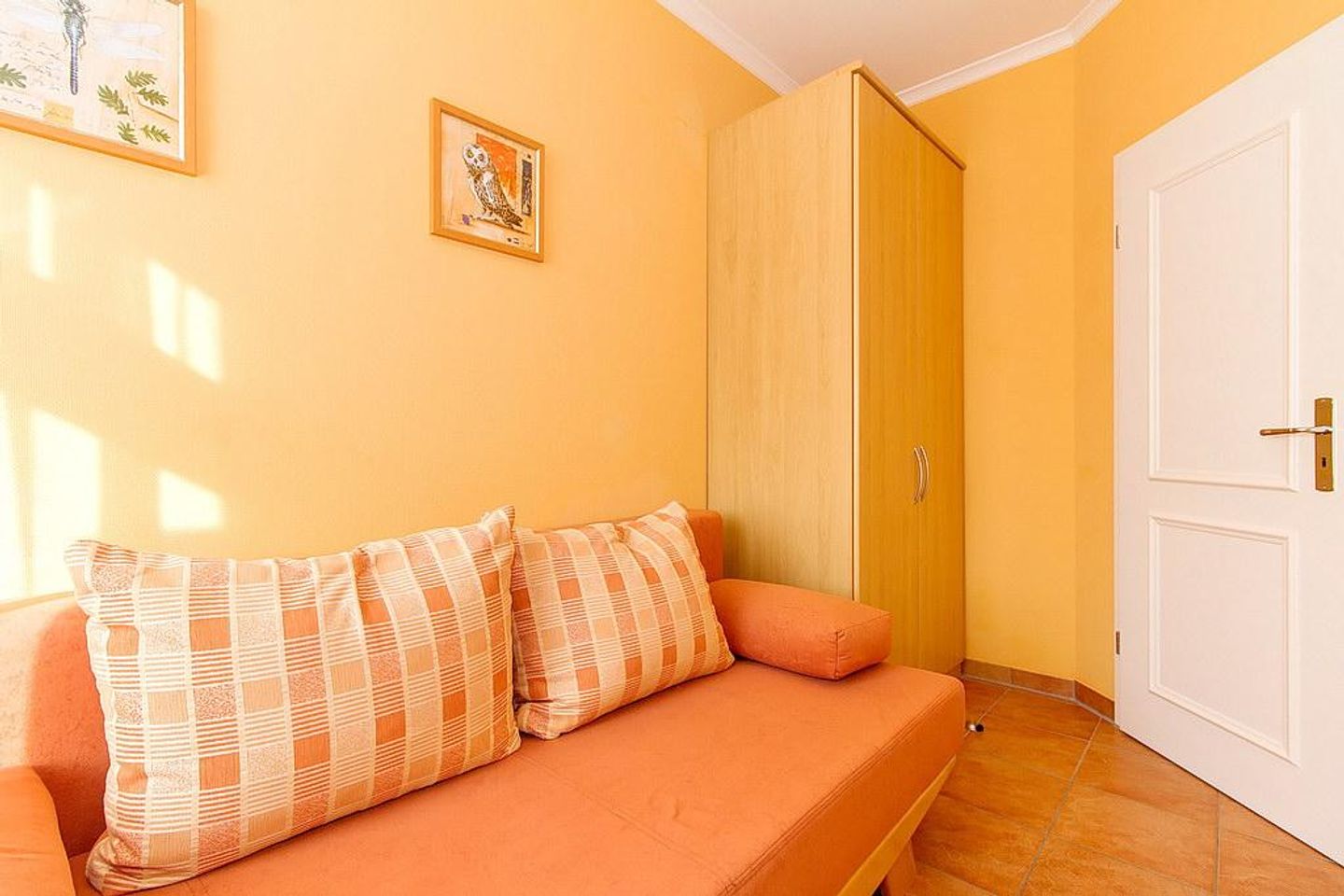 Dünenschloss Dünenschloss 1-32 Kühlungsborn - Schlafzimmer mit Schlafsofa