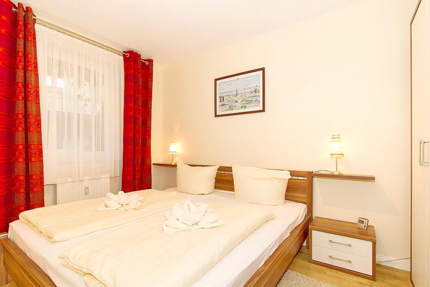 Meeresblick Meeresblick 316 Kühlungsborn - Schlafzimmer mit Doppelbett