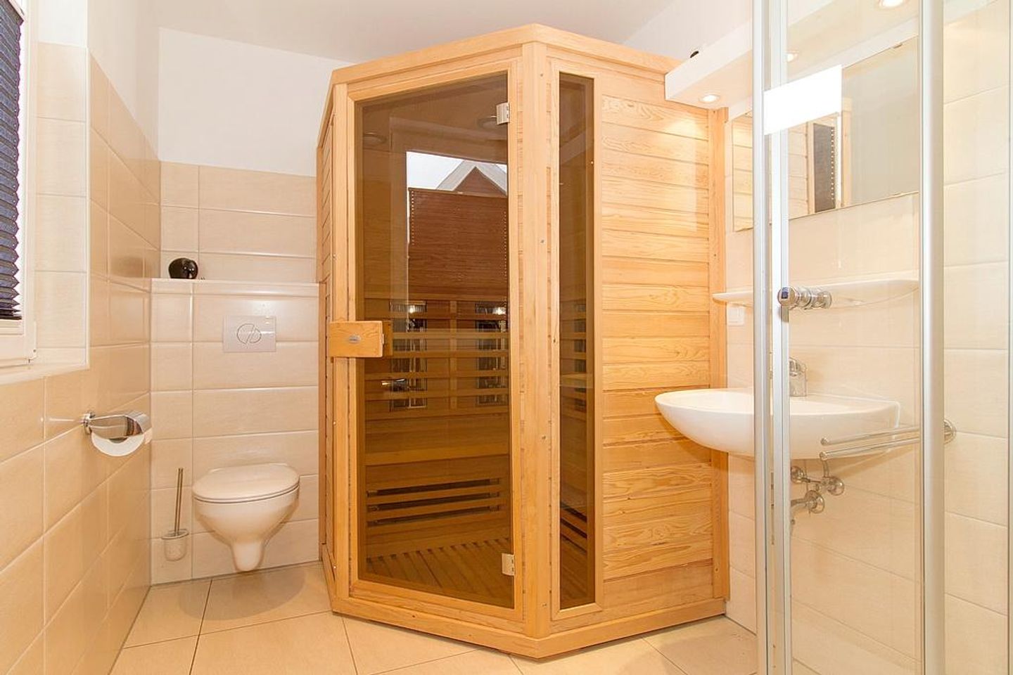 Ostseepark Rügen Ostseepark Rügen 24 Rügen - Badezimmer mit Saunabereich