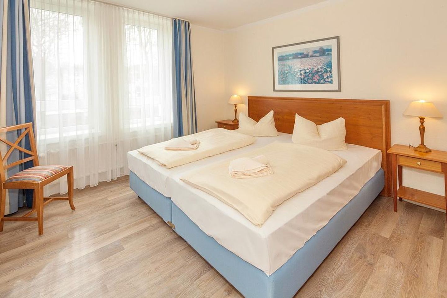 Strand-Park Strand-Park 224 Usedom - Schlafzimmer mit Doppelbett