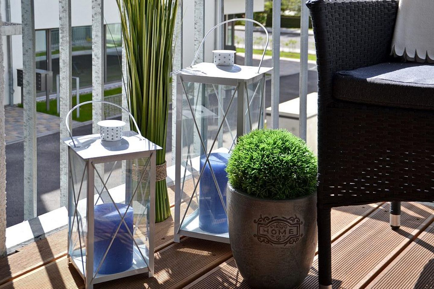 DünenResort Binz DünenResort Binz 419 Rügen - Balkon mit Gartenmöbeln