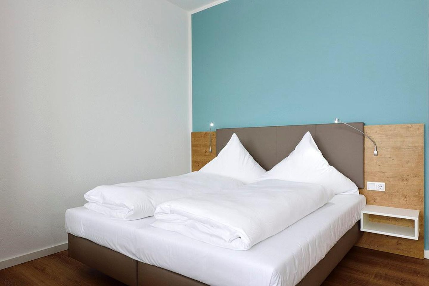 Aparthotel Anna Düne Aparthotel Anna Düne 0-04 Wangerooge - Schlafbereich mit Doppelbett