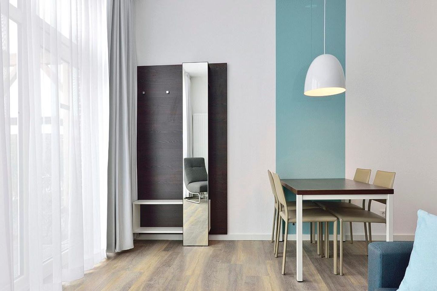 Aparthotel Anna Düne Aparthotel Anna Düne 0-05 Wangerooge - Wohn/ Essbereich mit Esstisch