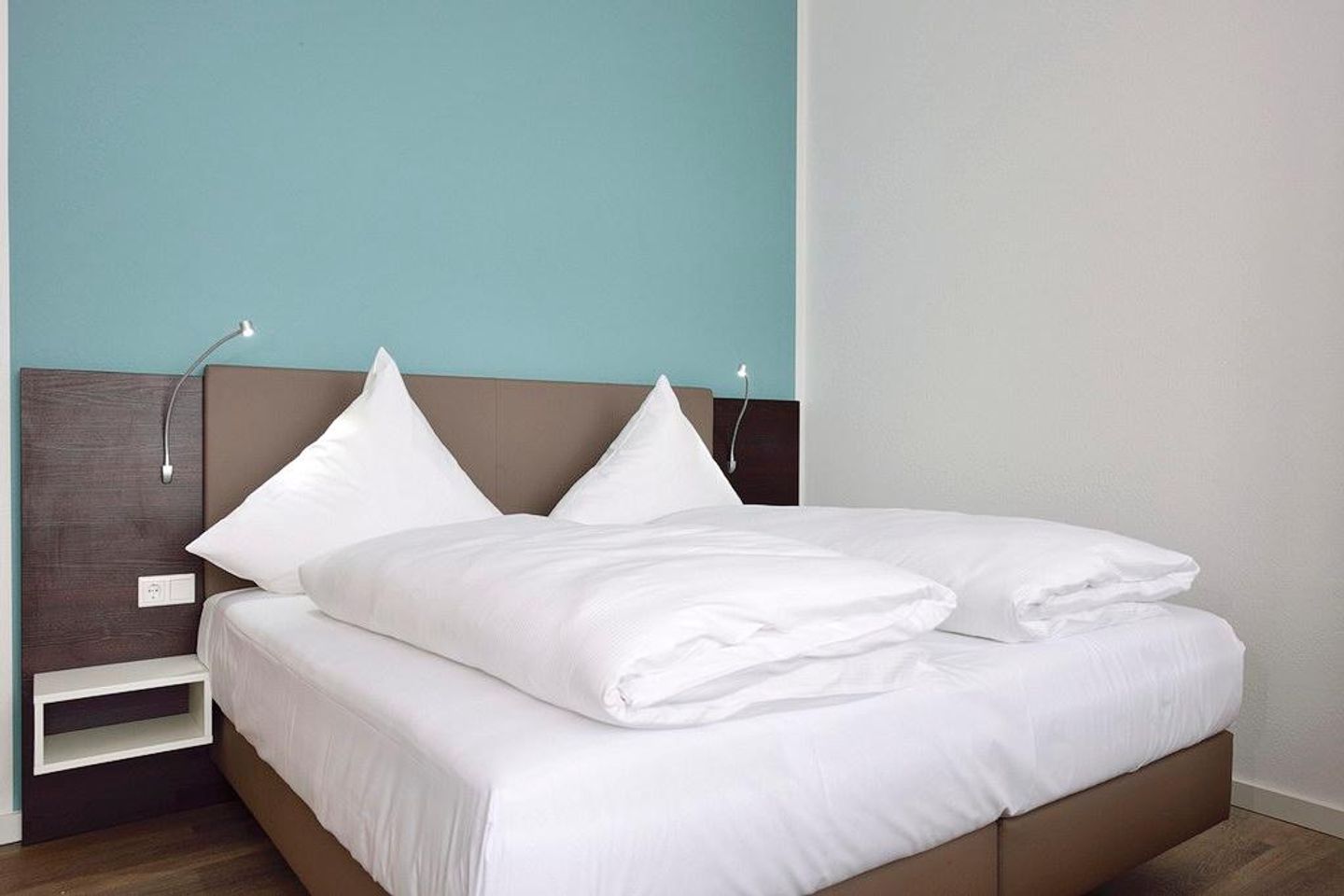 Aparthotel Anna Düne Aparthotel Anna Düne 0-05 Wangerooge - Schlafbereich mit Doppelbett