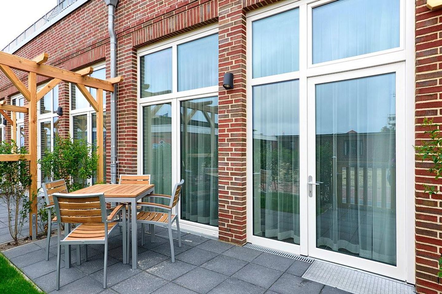 Aparthotel Anna Düne Aparthotel Anna Düne 0-05 Wangerooge - Terrasse mit Gartenmöbel