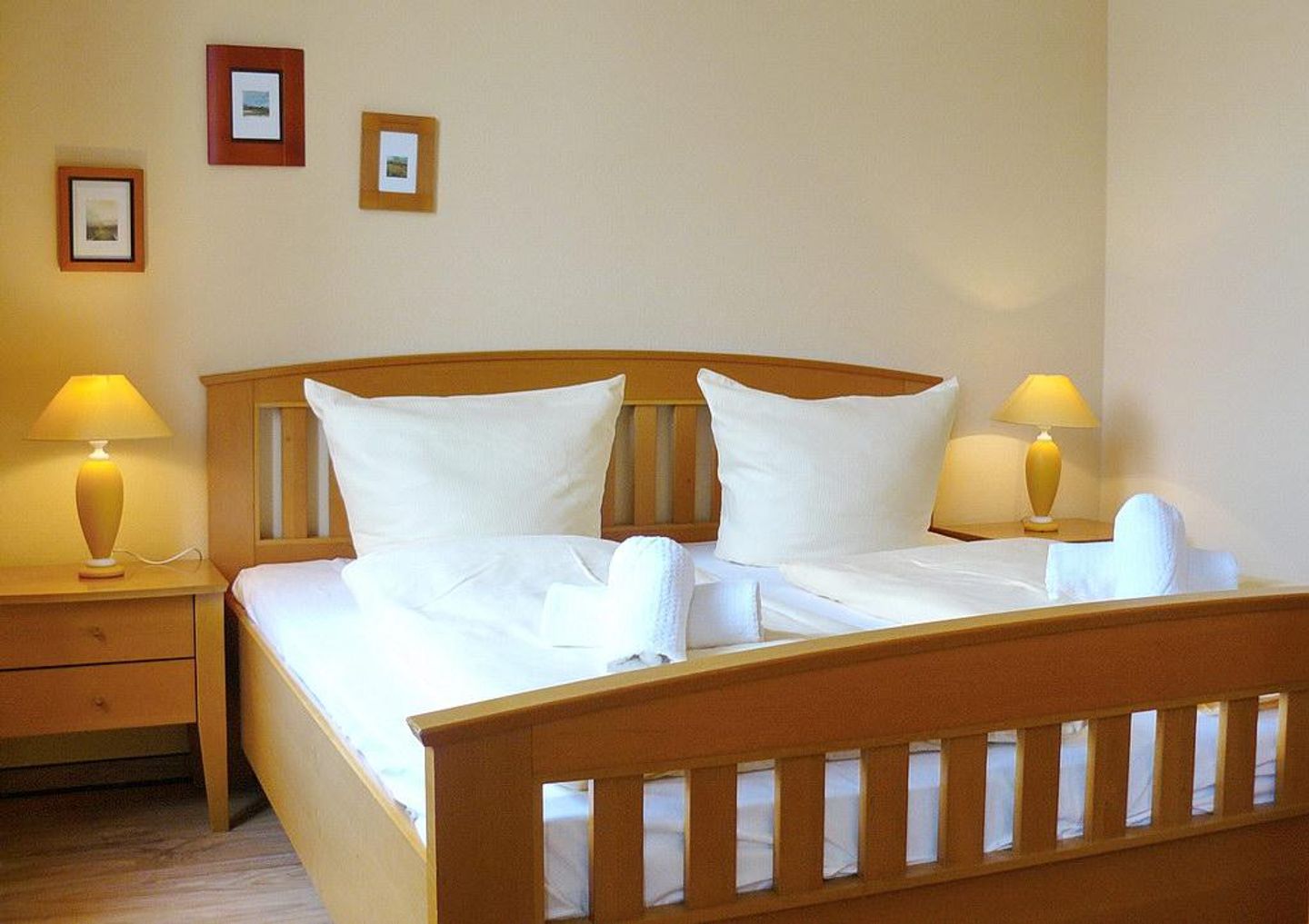 Haus am Park Haus am Park 30 Kühlungsborn - Schlafzimmer mit Doppelbett