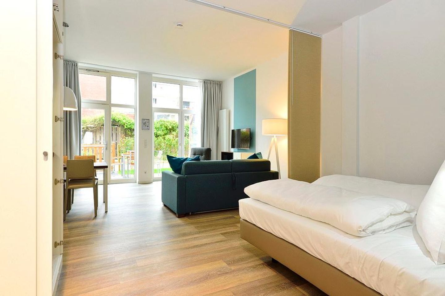 Aparthotel Anna Düne Aparthotel Anna Düne 0-09 Wangerooge - Wohn/ Essbereich