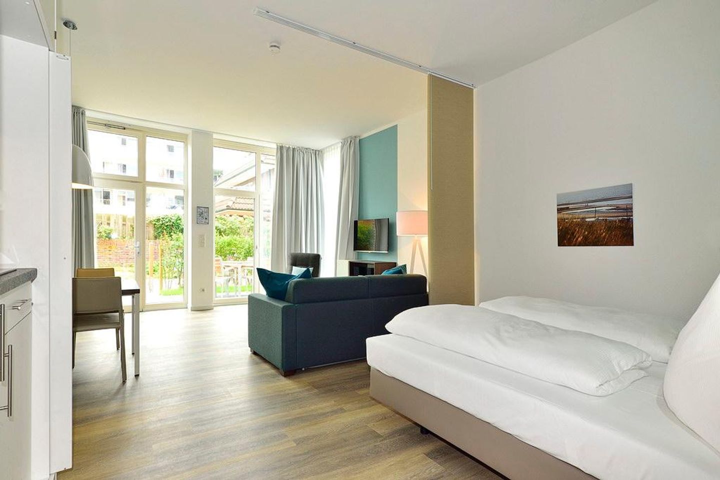 Aparthotel Anna Düne Aparthotel Anna Düne 0-11 Wangerooge - Wohn/ Essbereich