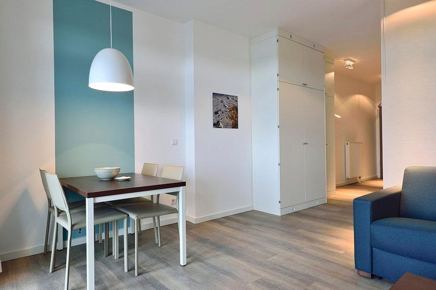 Aparthotel Anna Düne Aparthotel Anna Düne 1-17 Wangerooge - Wohn/ Essbereich mit Esstisch