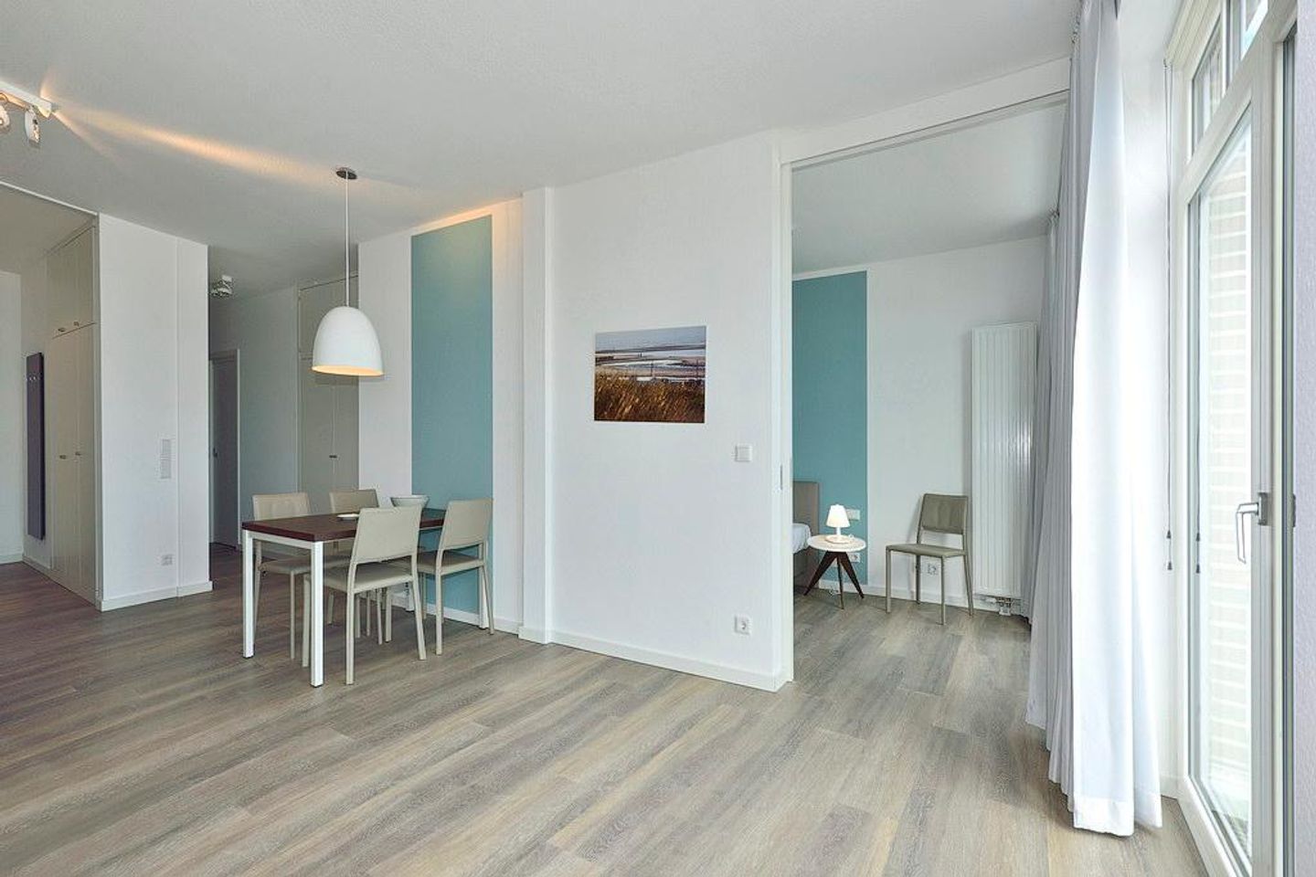 Aparthotel Anna Düne Aparthotel Anna Düne 1-19 Wangerooge - Wohn/ Essbereich