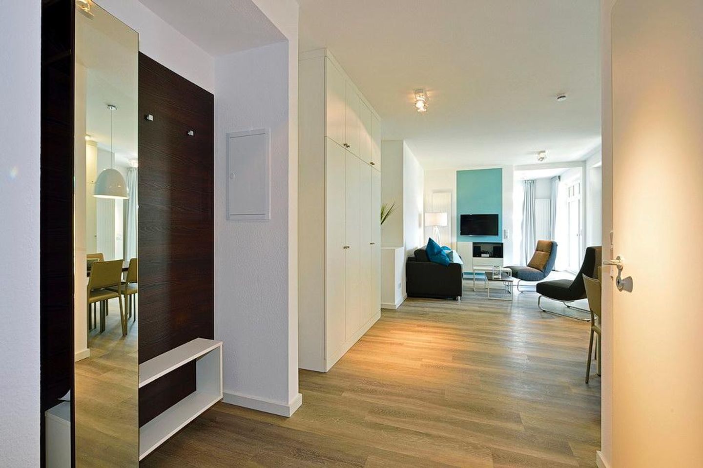 Aparthotel Anna Düne Aparthotel Anna Düne 1-25 Wangerooge - Flur