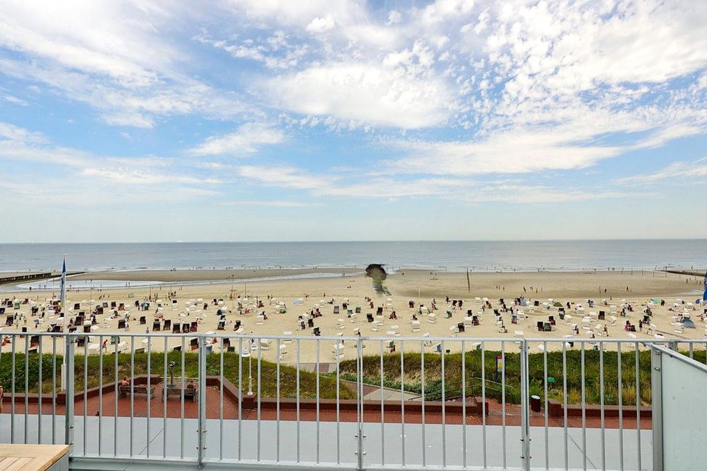 Aparthotel Anna Düne Aparthotel Anna Düne 2-37 Wangerooge - Balkon mit Ausblick