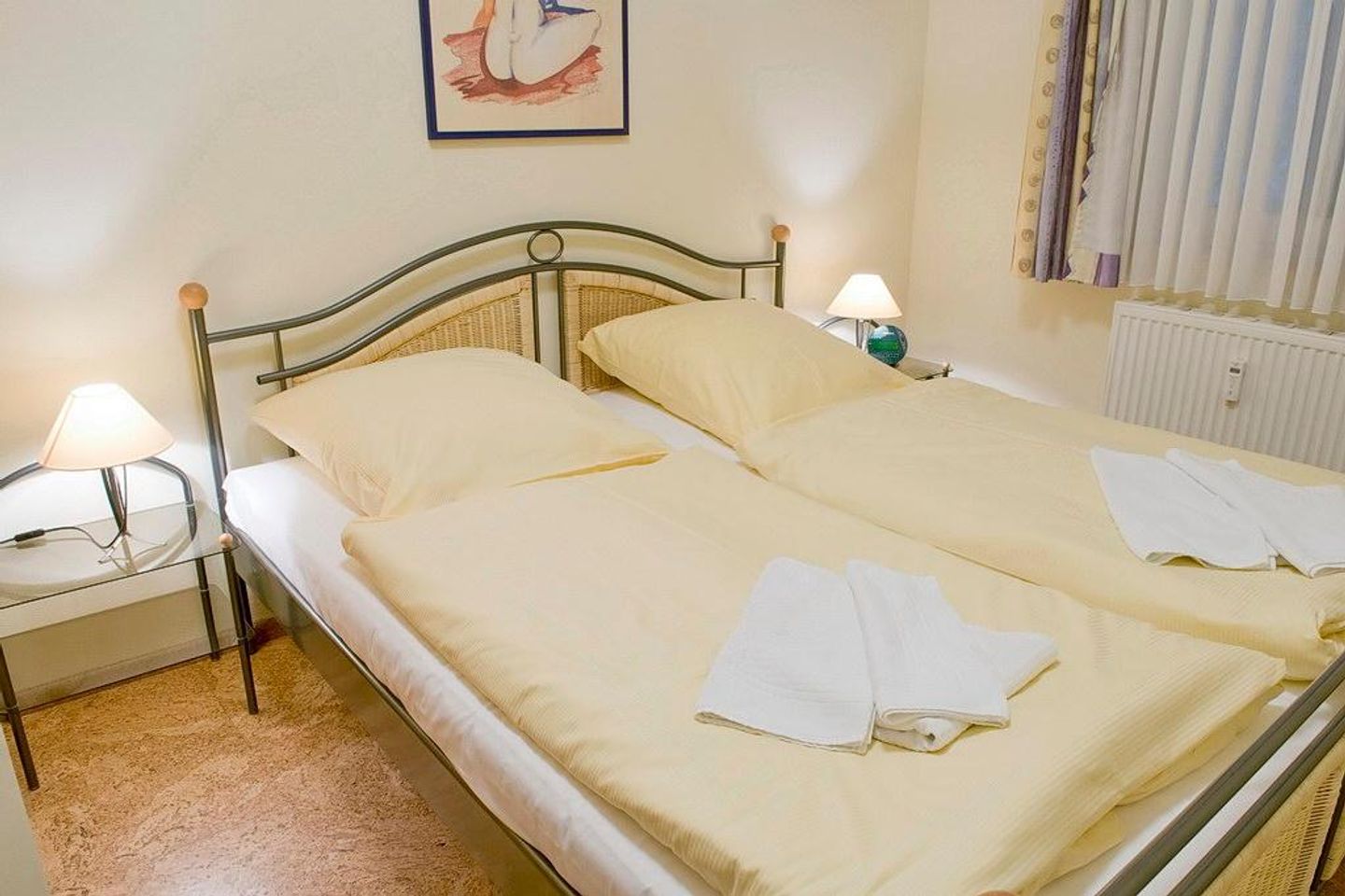 Meeresblick Meeresblick 017 Kühlungsborn - Schlafzimmer mit Doppelbett