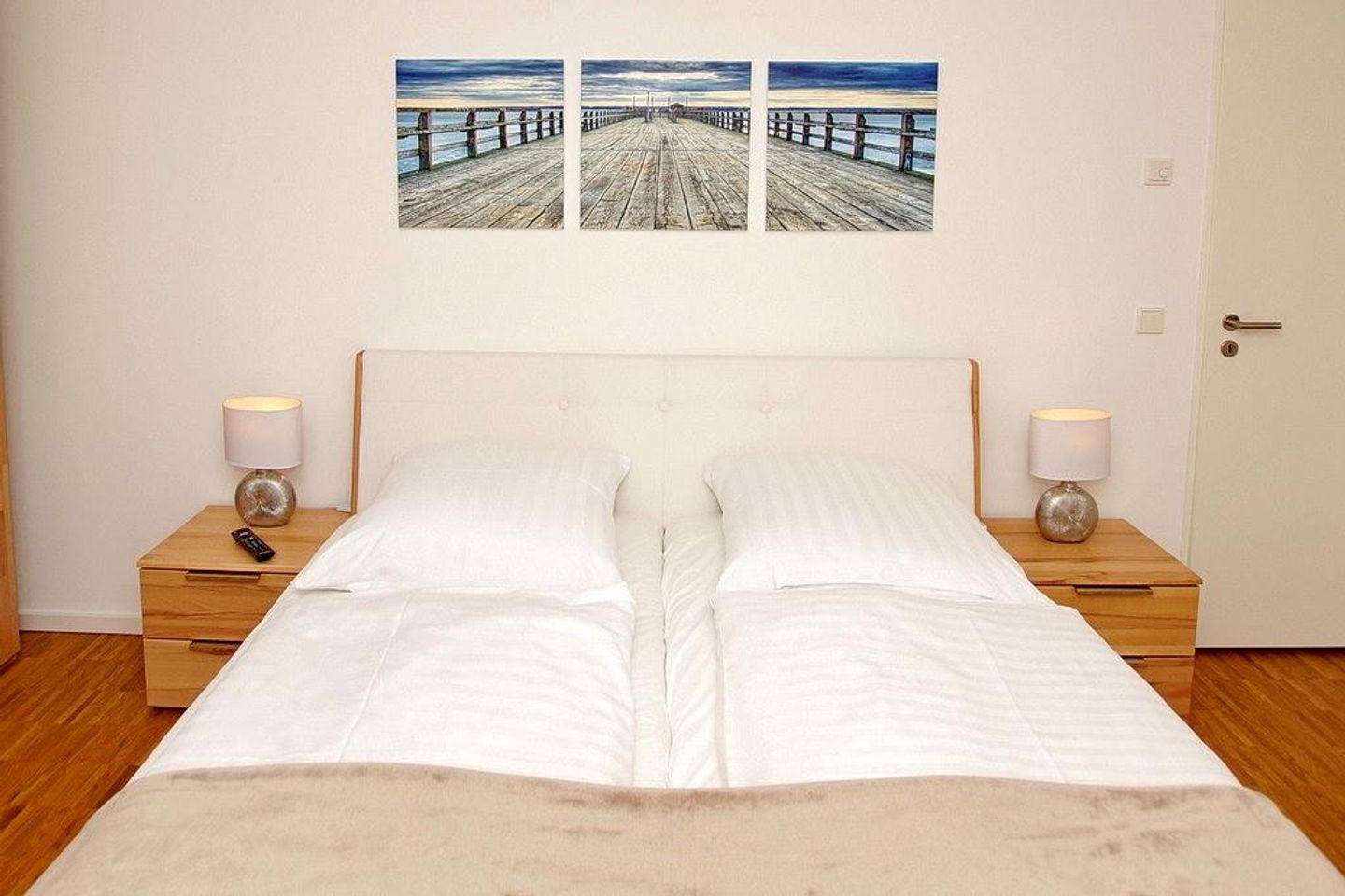 DünenResort Binz DünenResort Binz 418 Rügen - Schlafzimmer mit Doppelbett
