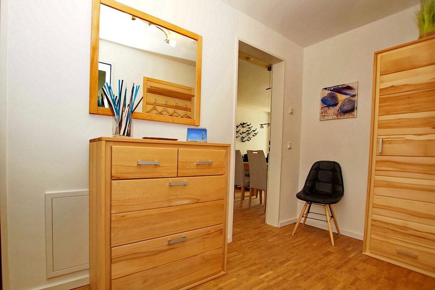 DünenResort Binz DünenResort Binz 418 Rügen - Flur mit Garderobe