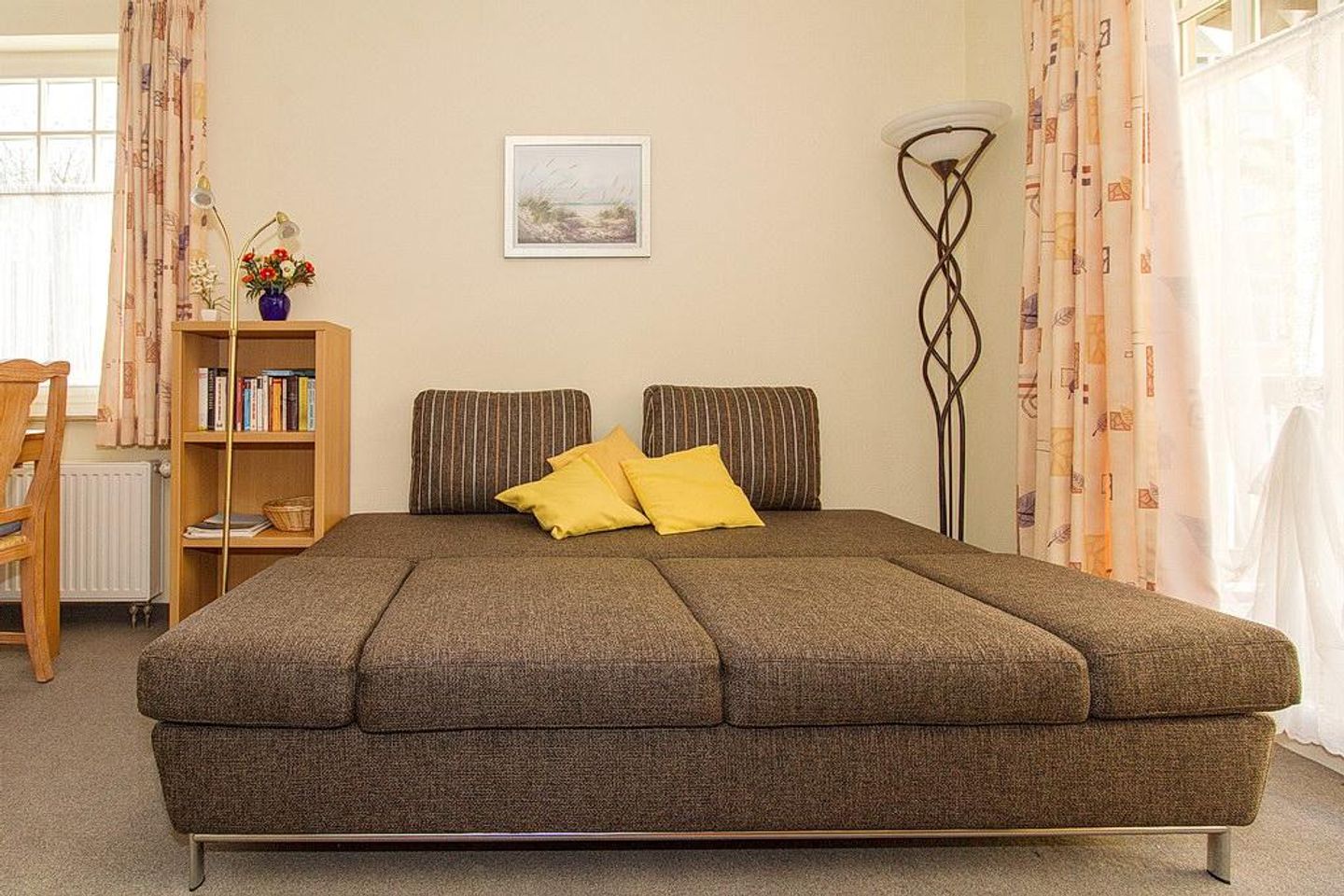 Ostseewelle Ostseewelle 009 Kühlungsborn - Wohn-Essbereich mit Schlafcouch