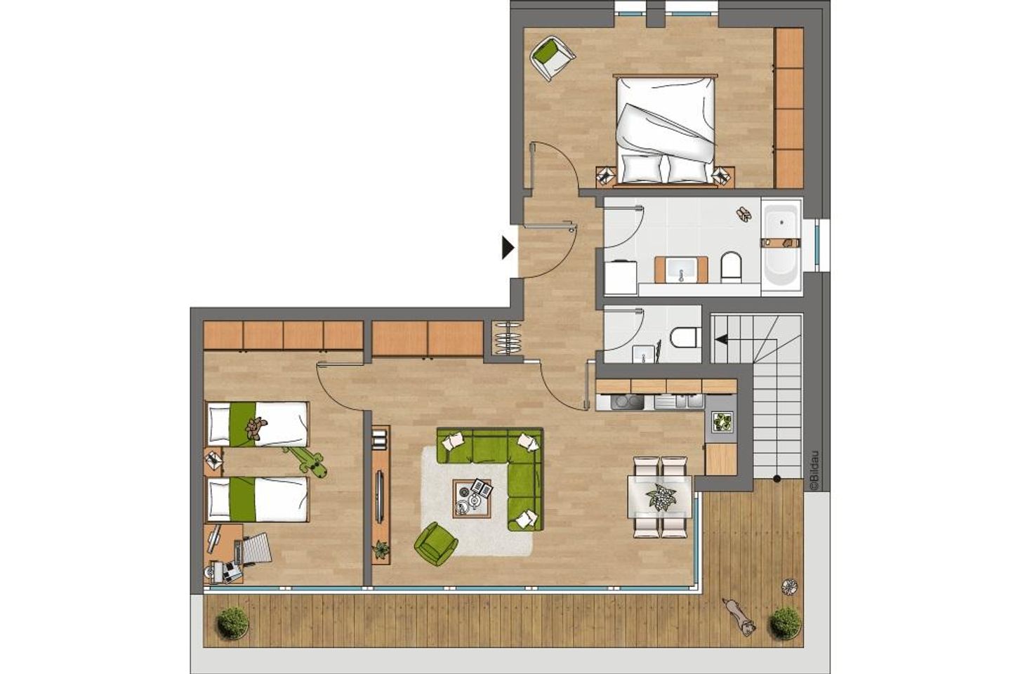 DünenResort Binz DünenResort Binz 131 Rügen - Grundriss