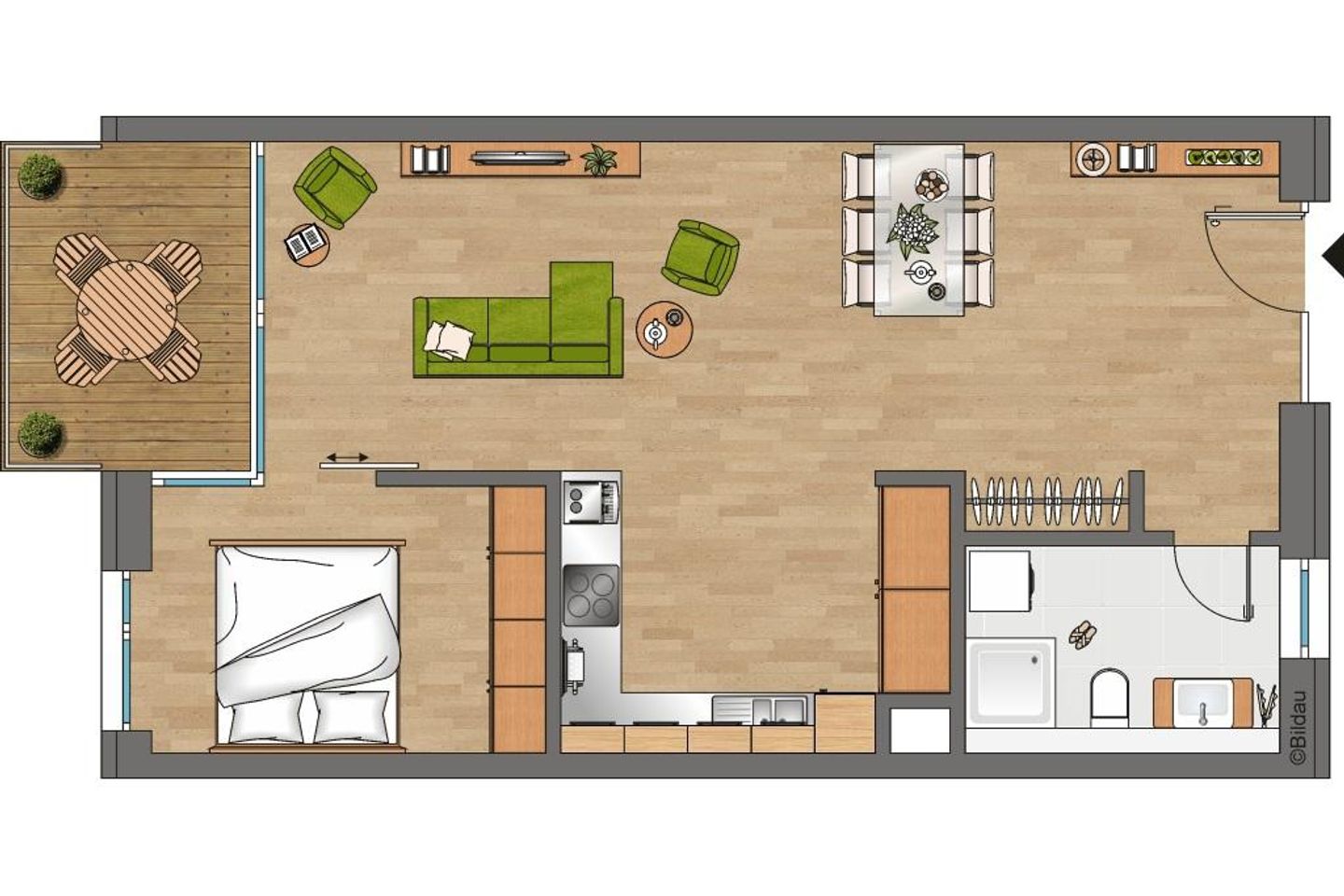 DünenResort Binz DünenResort Binz 135 Rügen - Grundriss