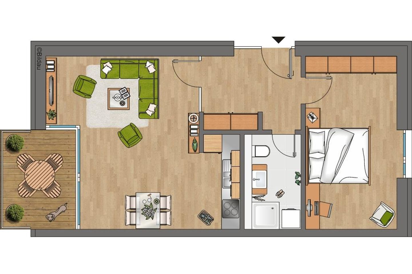 DünenResort Binz DünenResort Binz 123 Rügen - Grundriss