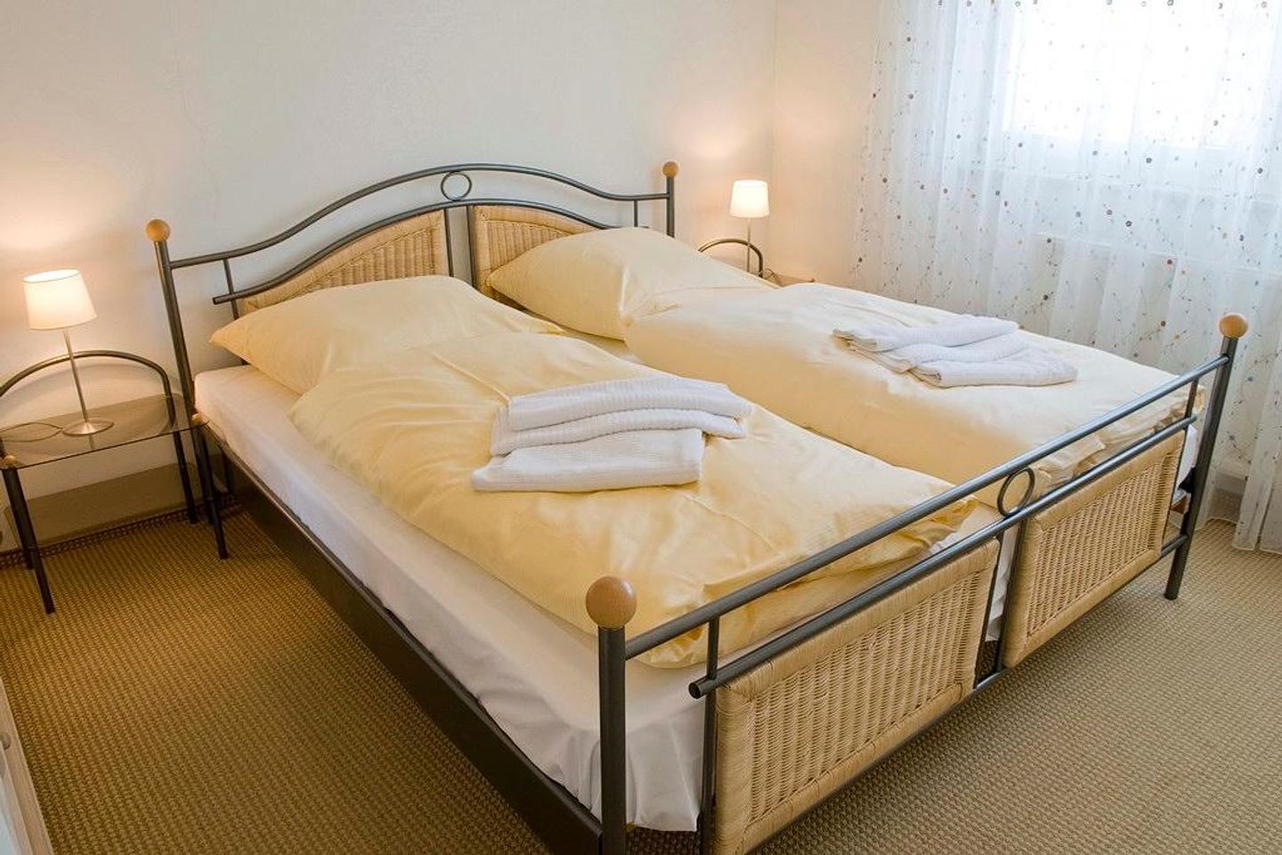 Meeresblick Meeresblick 306 Kühlungsborn - Schlafzimmer mit Doppelbett