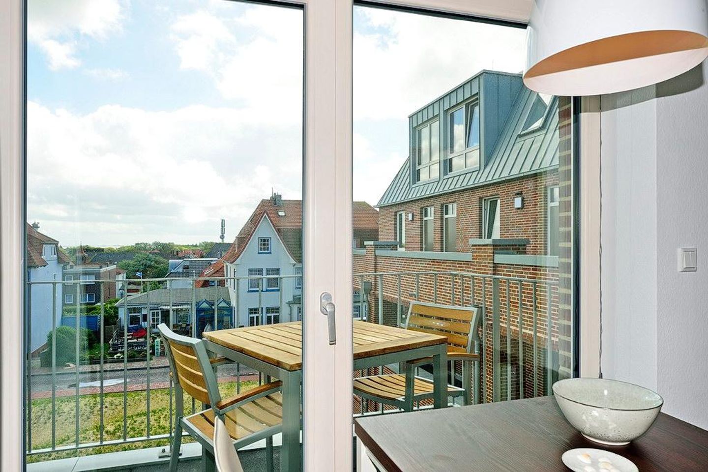 Aparthotel Anna Düne Aparthotel Anna Düne 2-40 Wangerooge - Balkon mit Sitzmöbel