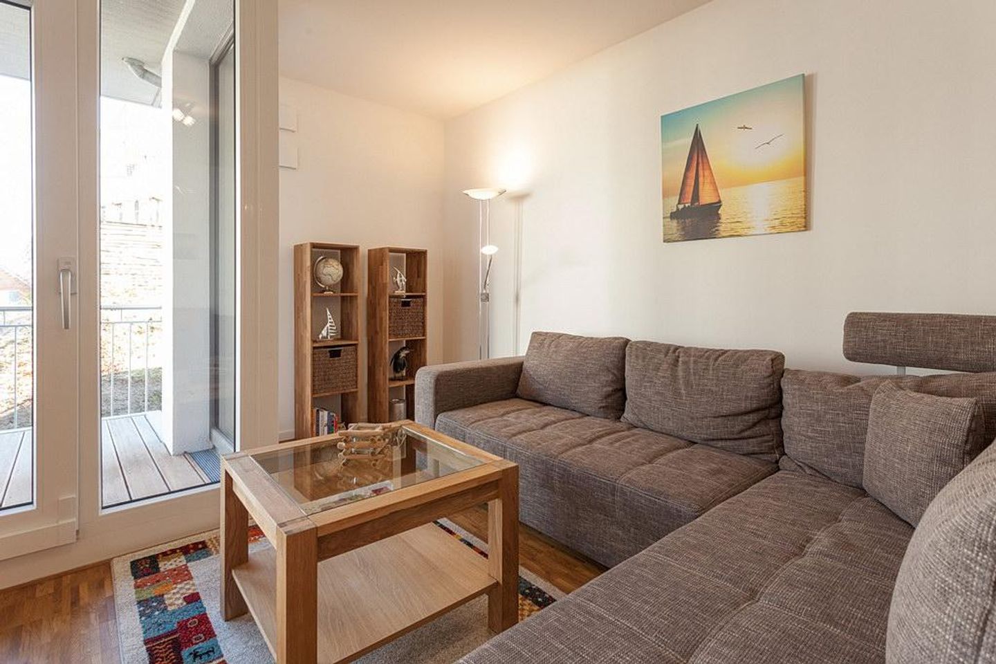 DünenResort Binz DünenResort Binz 417 Rügen - Wohn-Essbereich mit Couch