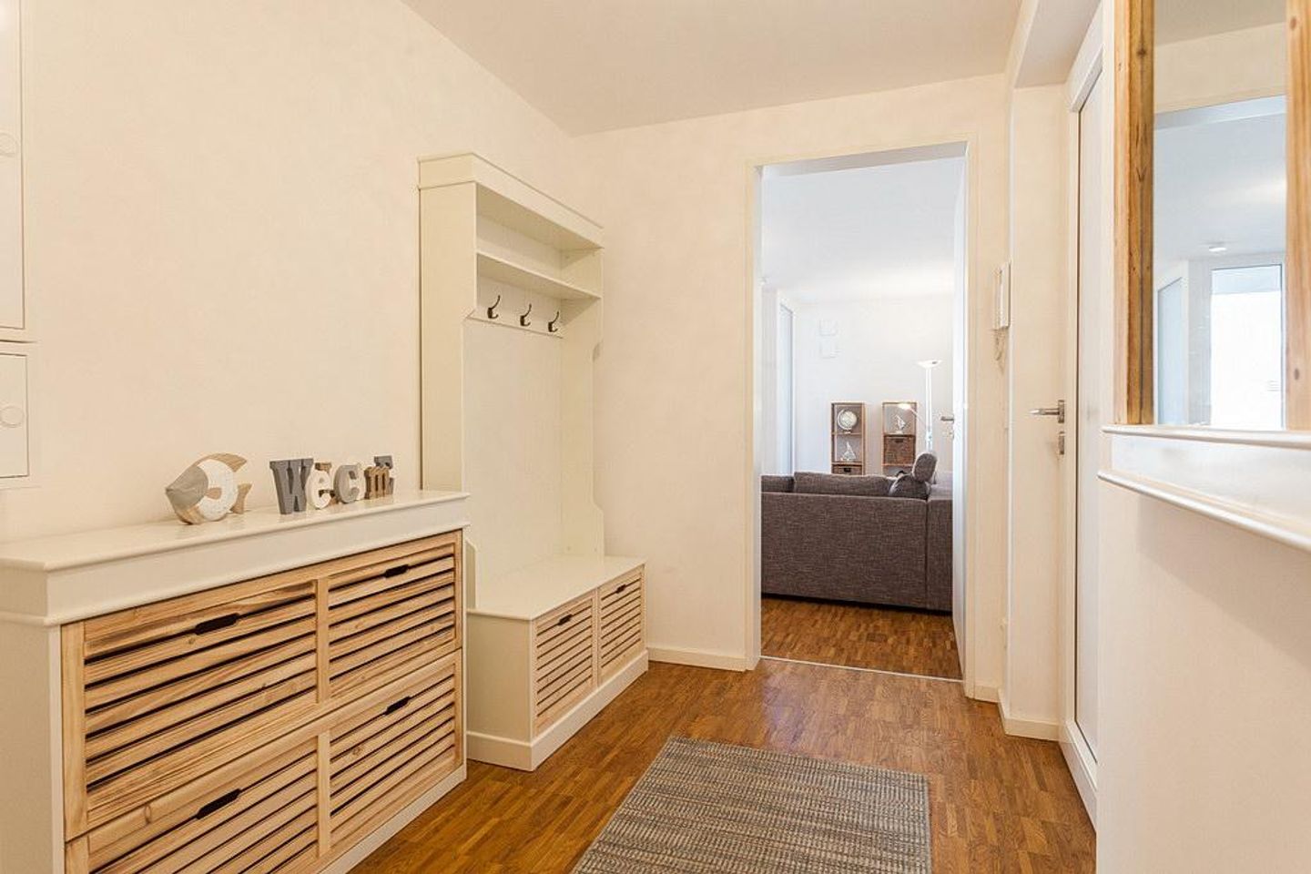 DünenResort Binz DünenResort Binz 417 Rügen - Flur mit Garderobe