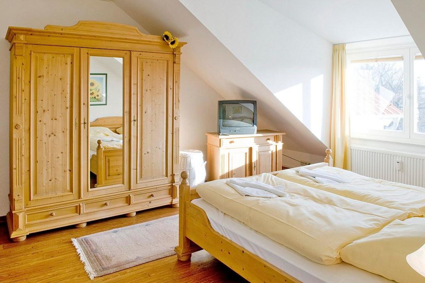 Meeresblick Meeresblick 507 Kühlungsborn - Schlafzimmer mit Doppelbett