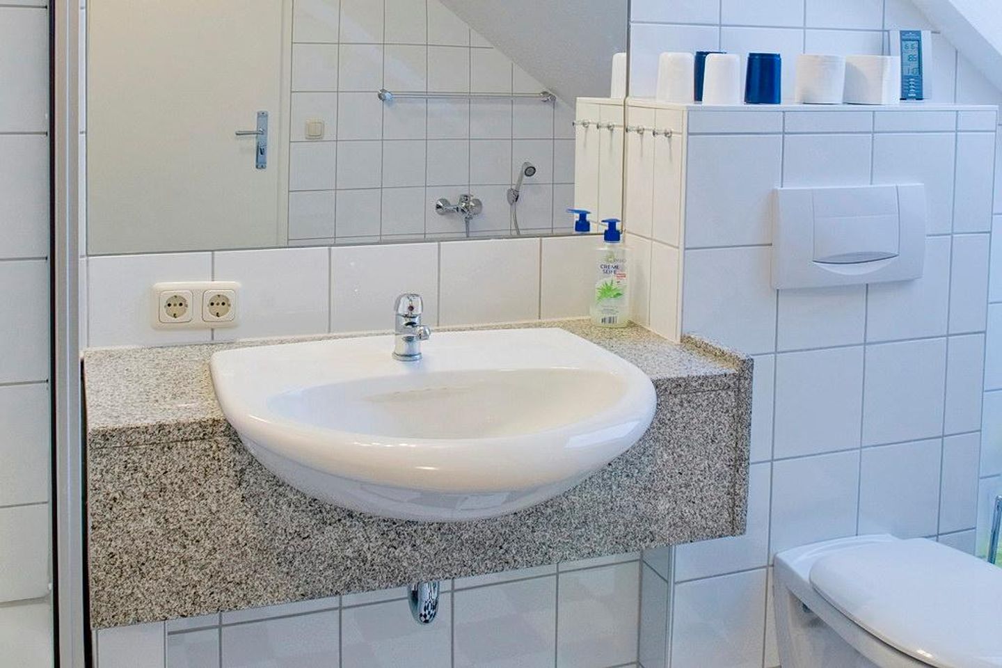Meeresblick Meeresblick 507 Kühlungsborn - Badezimmer mit Dusche