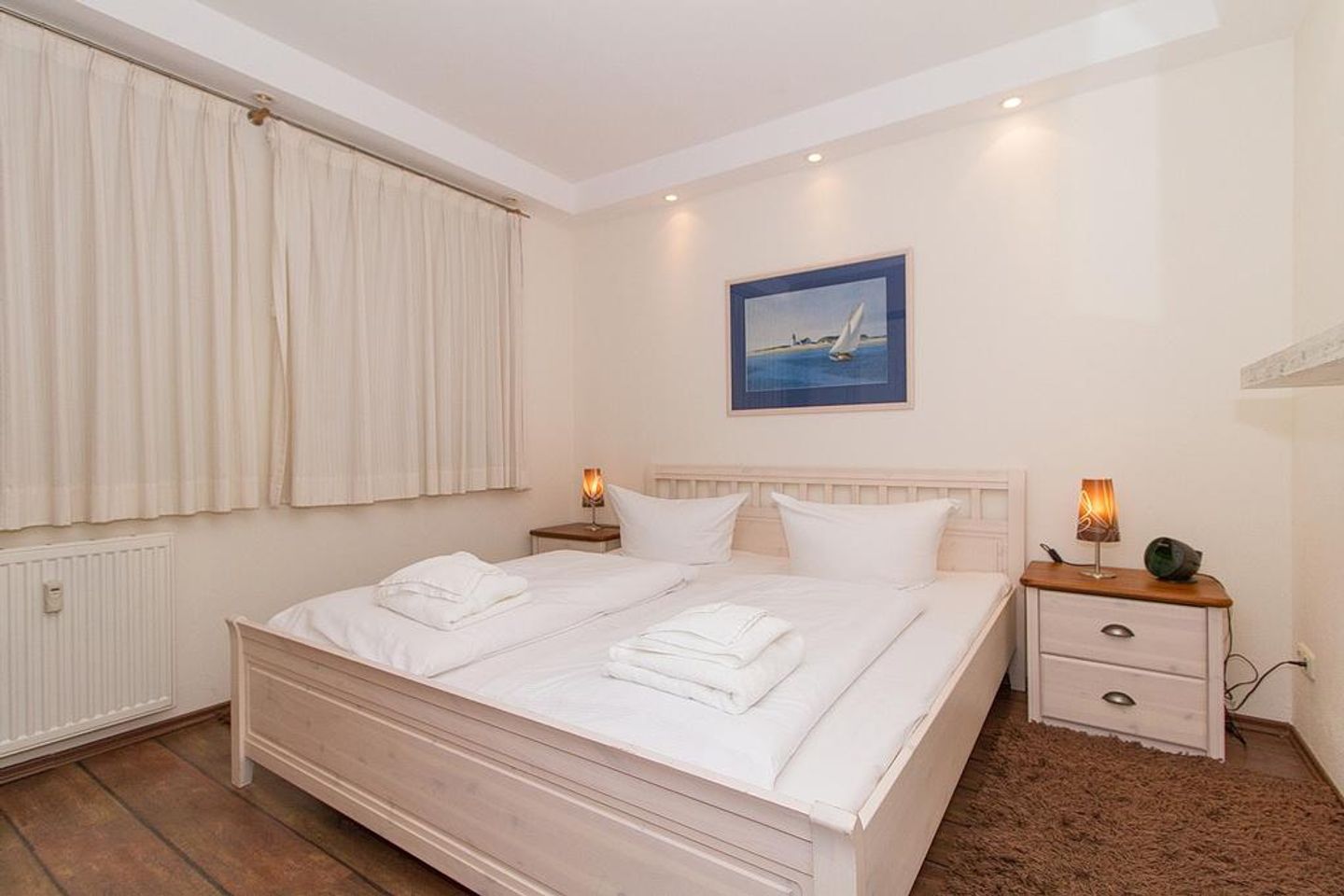 Meeresblick Meeresblick 224 Kühlungsborn - Schlafzimmer mit Doppelbett