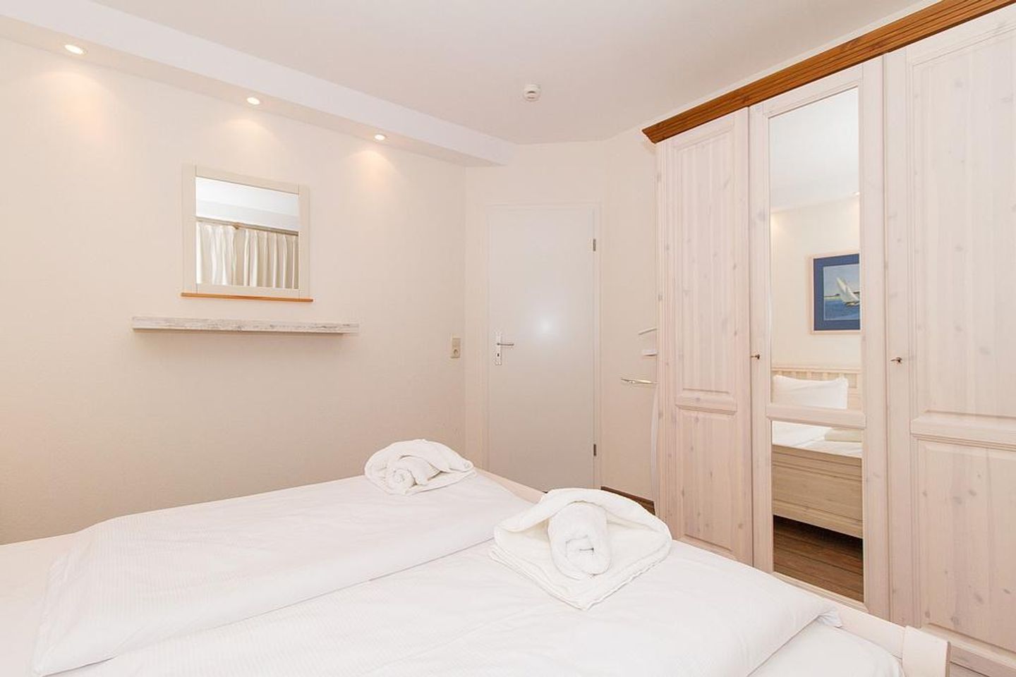 Meeresblick Meeresblick 224 Kühlungsborn - Schlafzimmer mit Doppelbett