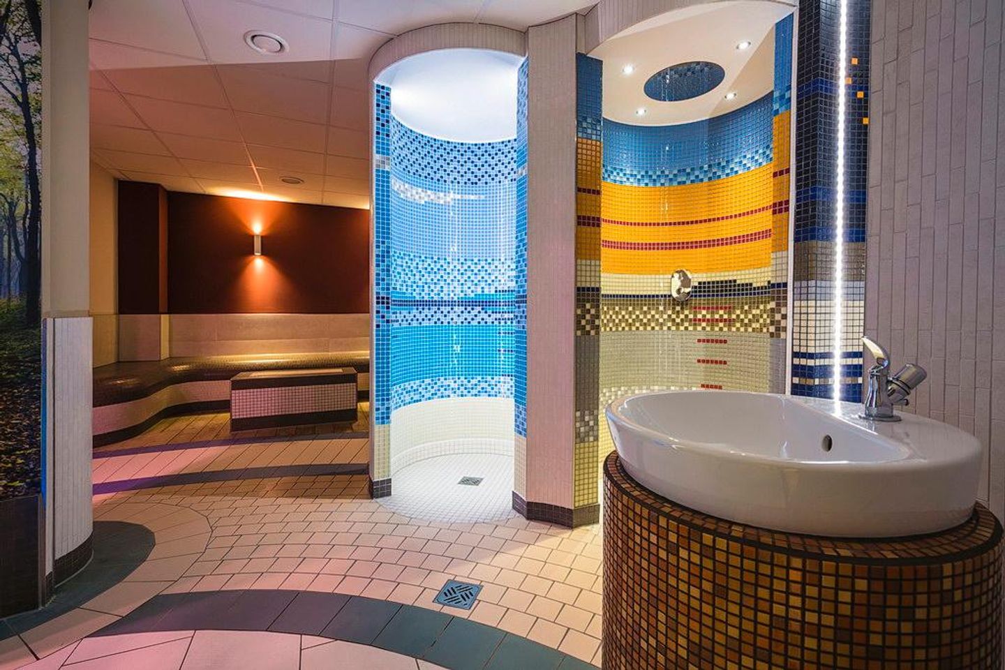  Residenz Seestern Boltenhagen - Saunabereich mit Duschen