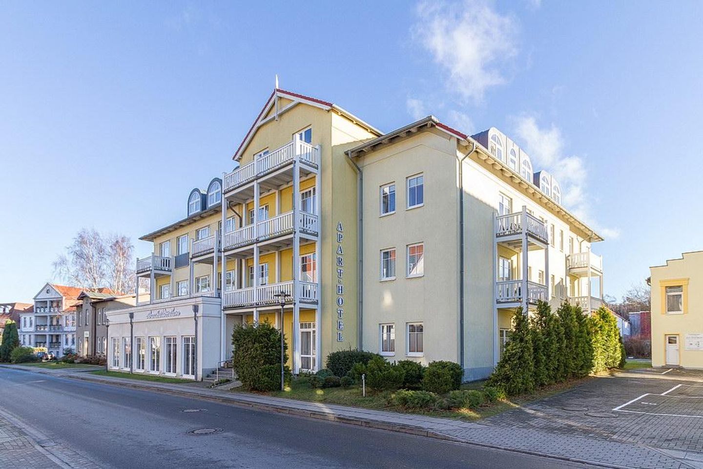  Strandschlösschen Kühlungsborn - Eingangsbereich Strandschlösschen